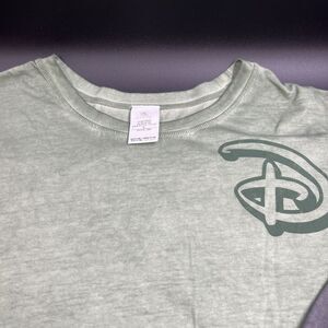 Disney World Green Long Sleeve‎ Graphic T-Shirt Double Sided Size 2XL NWT